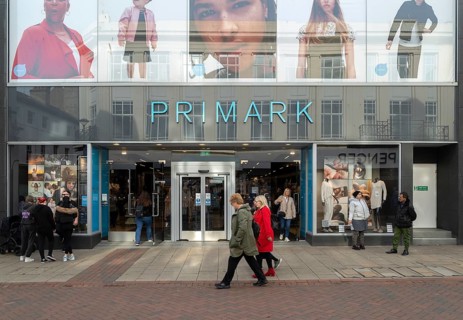 Primark shop in town centre of Ipswich, Suffolk, England, UK