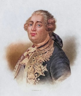 Louis XVI, 1754-1793, King of France 1774-1792, Engraved by W. Wellstood. From the book Lady