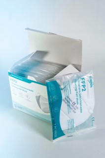 Pack of FFP2 protective masks, face masks, with CE marking