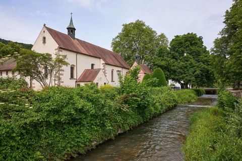 St Christopher's Monastery Church in Haslach im Kinzigtal, Black Forest, Ortenaukreis,