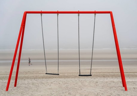 North Sea island of Langeoog, early summer, shortly after the first easing of the lockdown in the
