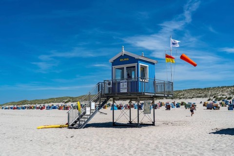 North Sea island of Langeoog, early summer, shortly after the first easing of the lockdown in the