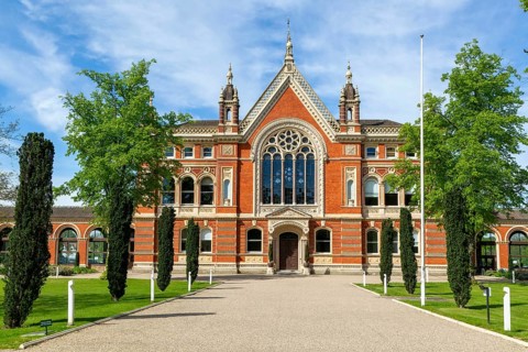 The Great Hall, Dulwich College school buildings, Dulwich, London, England, UK