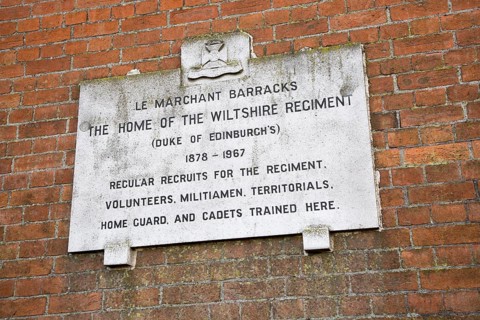 Le Marchant Barracks home of Wiltshire Regiment 1878-1967, Devizes, England, UK