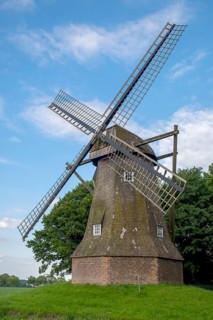 Quantwicker Mühle, Ahaus-Wüllen, Münsterland, North Rhine-Westphalia, Germany, Europe