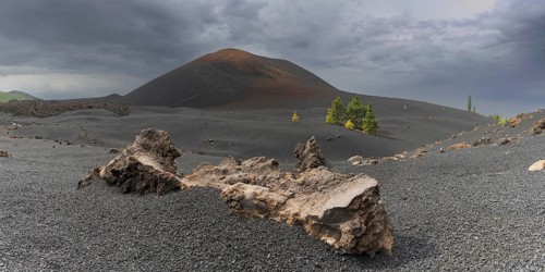 Chinyero volcano, Arena Negras zone, Teide National Park, Tenerife, Canary Islands, Spain, Europe