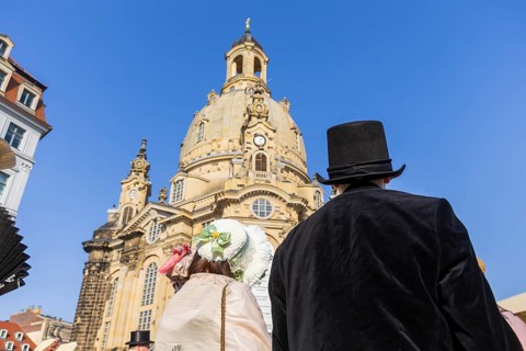 Dresden celebrated the 250th birthday of Caspar David Friedrich with a birthday party and a big