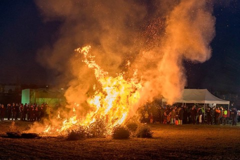 Dunning fire at a rally of farmers and farmers because of the federal government's plans to cut
