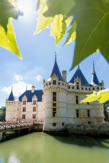 Chateau Azay-le-Rideau, Department Indre-et-Loire, Centre-Val de Loire region, France, Europe