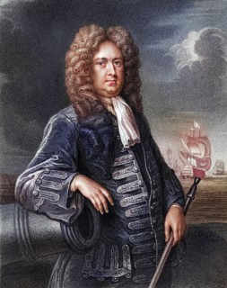 Sir George Rooke 1650 to 1709 English naval commander and admiral, Historical, digitally restored