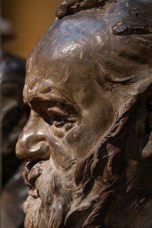 Victor Hugo, sculpture by Auguste Rodin, Ny Carlsberg Glyptotek or New Carlsberg Glyptothek, Art