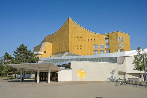 Philharmonie, Kulturforum, Tiergarten, Mitte, Berlin, Germany, Europe