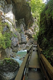 Seisenbergklamm gorge, natural monument, Pinzgau, Salzburger Land, Austria, Europe