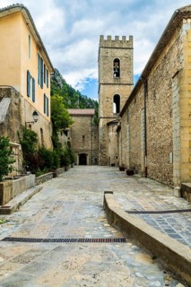 Old rustic village of Entrevaux, Département Alpes Maritimes, French Maritime Alps, France, Europe