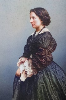 Madame Constance Nantier-Didiee, 1832-1867, French mezzo-soprano. Painted by DJPound after a
