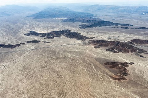 Aerial, Nazca Lines, Nazca, Peru, South America