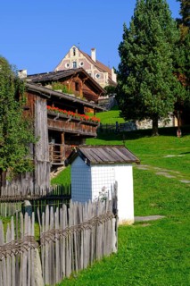 South Tyrolean Folklore Museum, Dietenheim, Freilchtmuseum, Pustertal, South Tyrol, Italy, Europe