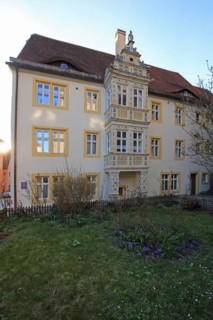 Deanery of St James, rectory, Rothenburg ob der Tauber, Tauberfranken, Franconia, Bavaria, Germany,