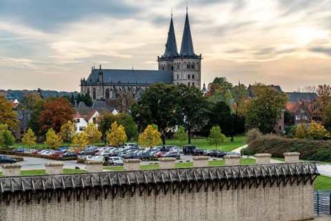 Xanten Archaeological Park, open-air museum on the site of the former Roman city of Colonia Ulpia