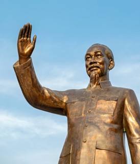 President Ho Chi Minh Statue, Saigon, Vietnam, Asia