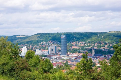 Jena is a university town and independent city in Thuringia in the metropolitan region of Central