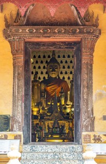 Wat Si Saket or Sisaket Temple, Vientiane, Laos, Asia