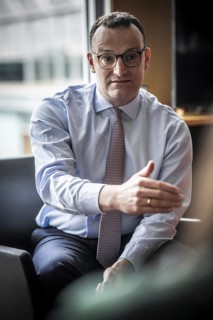 Jens Spahn (Member of the Bundestag, CDU) on 21 February 2024 at the Jakob-Kaiser-Haus at the