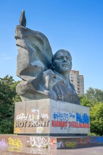 Ernst Thälmann Memorial, Thälmann Park, Prenzlauer Berg, Pankow, Berlin, Germany, Europe