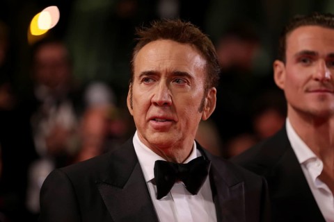 Cannes, France, 17.5.2024: Nicolas Cage at the premiere of The Surfer on the red carpet of the