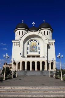 Banat, city of Arad, city centre, Orthodox Cathedral, Romania, Europe