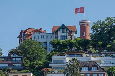 Hotel Süllberg, Blankenese, Hamburg, Germany, Europe