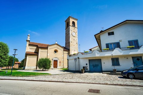 Chiesa di San Giorgio Martire in San Giorgio della Richinvelda, Friuli-Venezia Giulia, Italy,