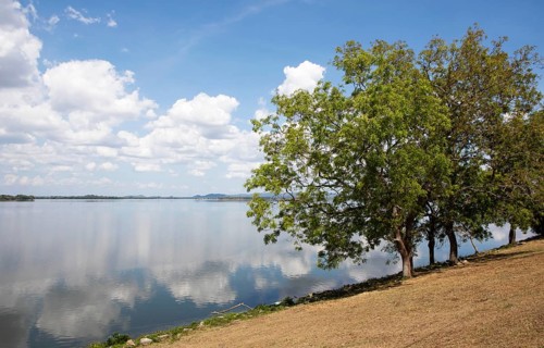 Kala Wewa Reservoir, Anuradhapura, North Central Province, Sri Lanka, Asia
