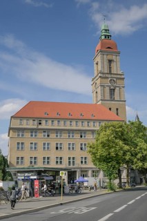 Town Hall, Breslauer Platz, Friedenau, Tempelhof-Schöneberg, Berlin, Germany, Europe