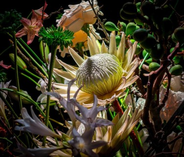 Artistic flower arrangements and decorations, German Floristry Championships, Berlin, Germany,