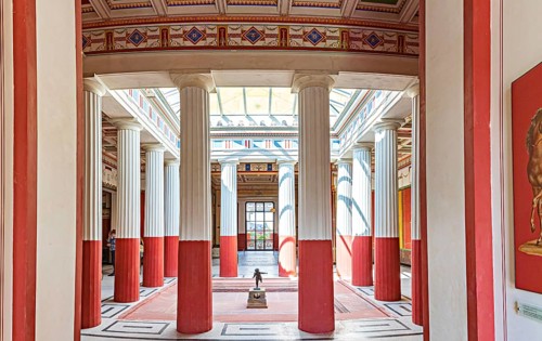 Pompejanum in Aschaffenburg, Bavaria, Germany, Europe