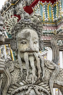 Stone sculpture in Wat Pho temple, Buddhism, religion, world religion, sculpture, sculpture, art,