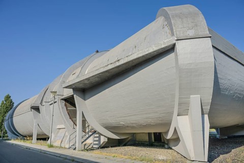 The Great Wind Tunnel, Aerodynamic Park, Adlershof, Treptow-Köpenick, Berlin, Germany, Europe