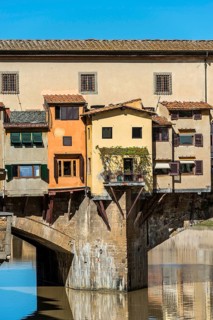 Ponte Vecchio, landmark, old town, architecture, tourism, travel, historic bridge over the Arno in