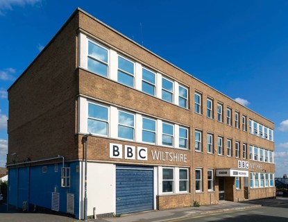 BBC Wiltshire, Broadcasting House building, Swindon, Wiltshire, England, UK