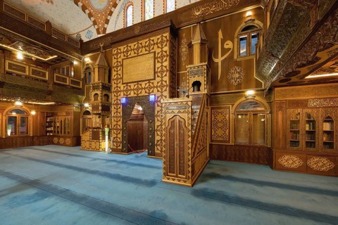 Uzungol mosque, Prayer room, Trabzon, Turkey, Asia