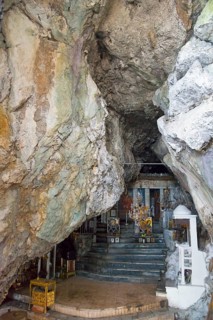 Chapel built in a natural cave with religious icons, Rock Church of Smerna, Church of the