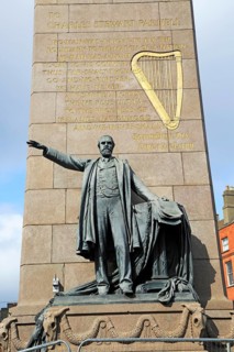 Charles Stewart Parnell monument, O'Connell Street, Dublin city centre, Ireland, Republic of