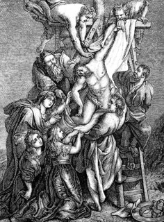 Descent from the Cross, Bible, New Testament, Baroque painter Peter Paul Rubens, Crucifixion of