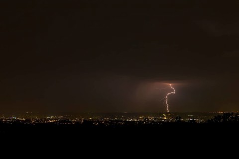 Thunderstorm over Dresden