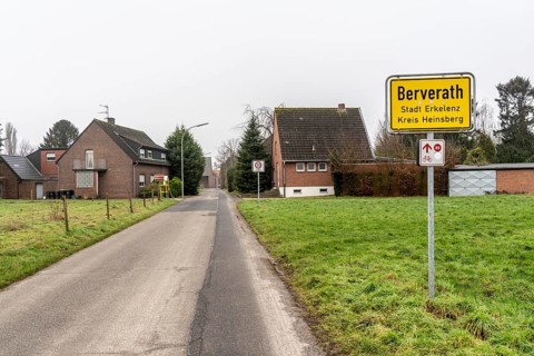 The village of Beverath, originally intended to make way for the Garzweiler II open-cast lignite