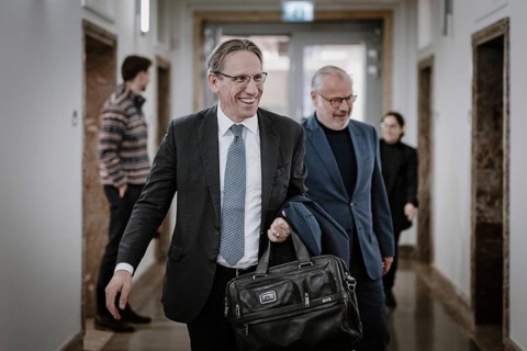 Jörg Kukies (SPD), Federal Minister of Finance, at his inauguration at the Federal Ministry of