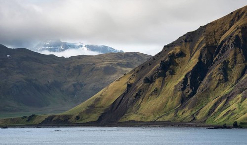 Coastal landscape, Reykjarfjörður, Strandir, Árnes, Westfjords, Iceland, Europe