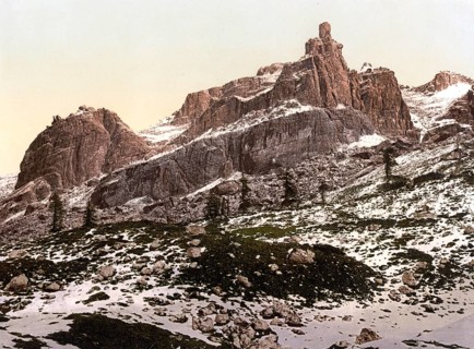 Ortler Group, Campanile Tuckett, Tuckettspitze, Tyrol, formerly Austria-Hungary, today South Tyrol,