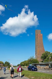 Naval memorial, Drachen, Laboe, Schleswig-Holstein, Germany, Europe